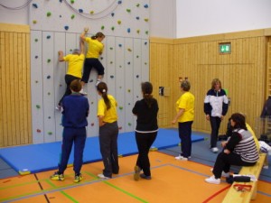 Foto: Fortbildung im Pädagogen-Team - Klettern mit Kindern und Jugendlichen