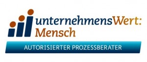 Logo UnternehmensWert:Mensch autorisierter Prozessberater